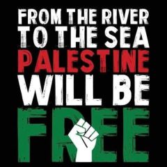 From the river to the sea.